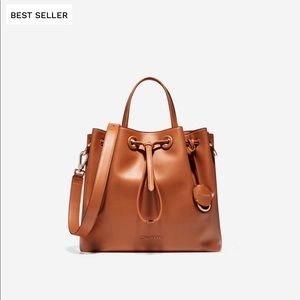 Cole Haan Grand Ambition Bucket Bag (British Tan)